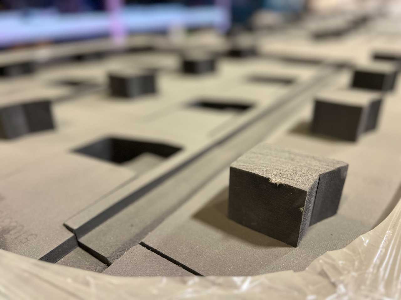 foam-dunnage Custom foam dunnage